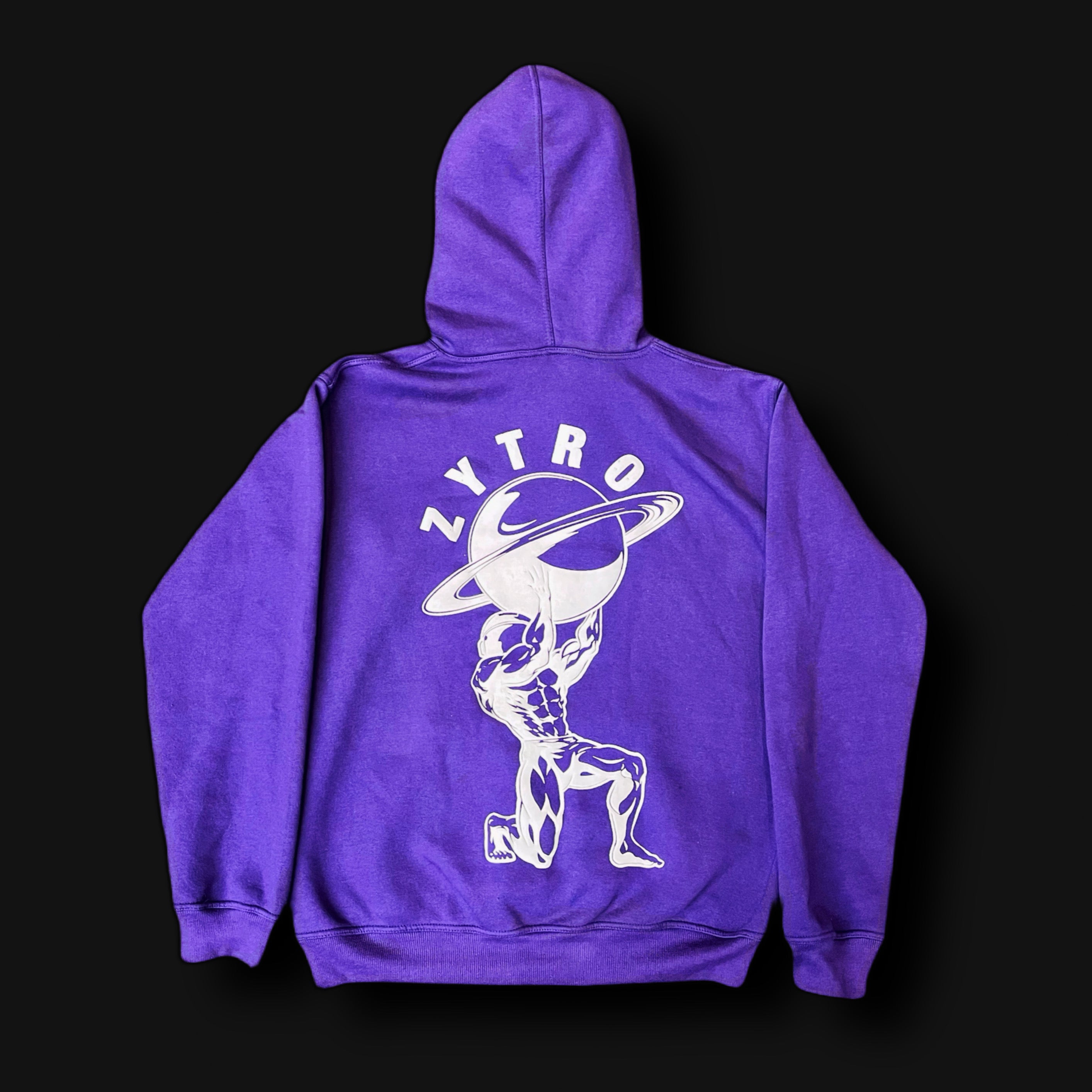 Astro Oversized Hoodie - Purple